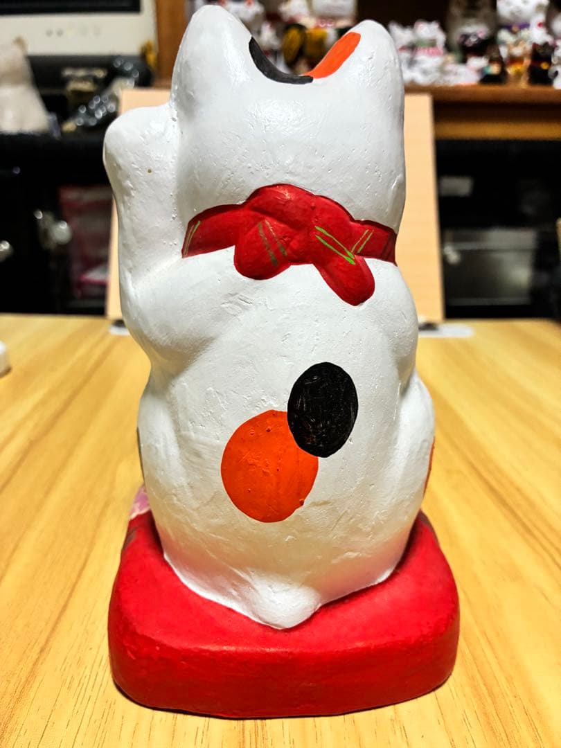 津屋崎人形　招き猫