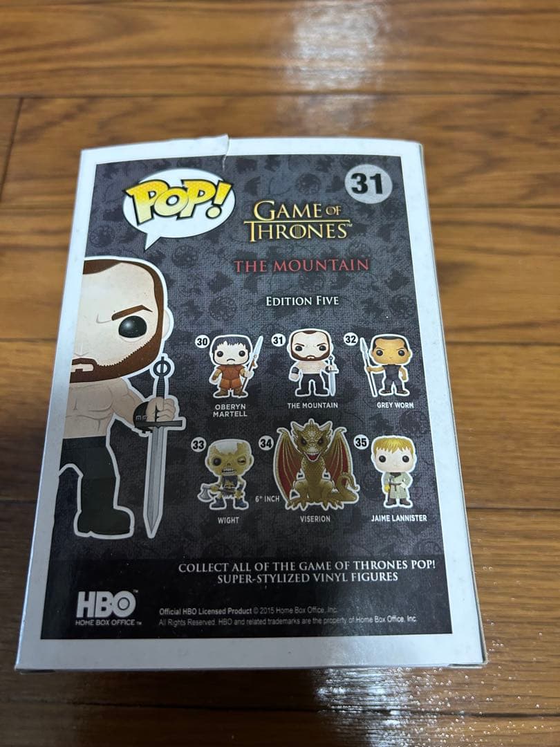 ファンコ Funko Pop! GAMEOFTHRONES MOUNTAIN