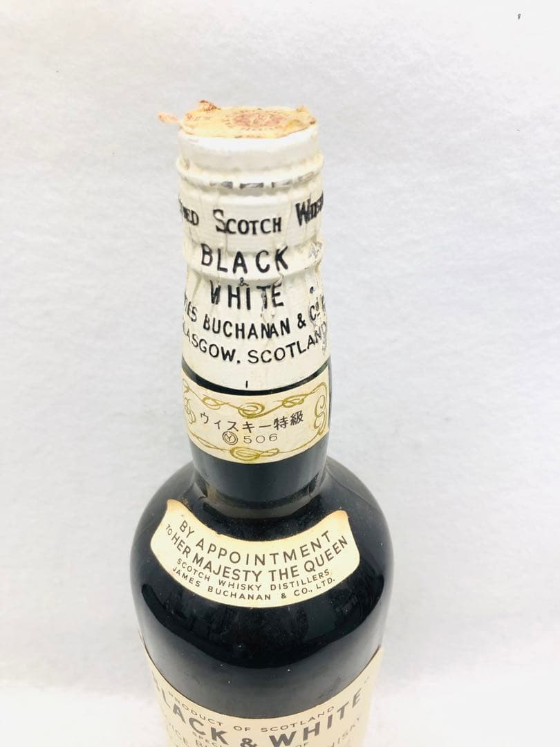 ウイスキー BLACK & WHITE CHOICE OLD SCOTCH WHISKY