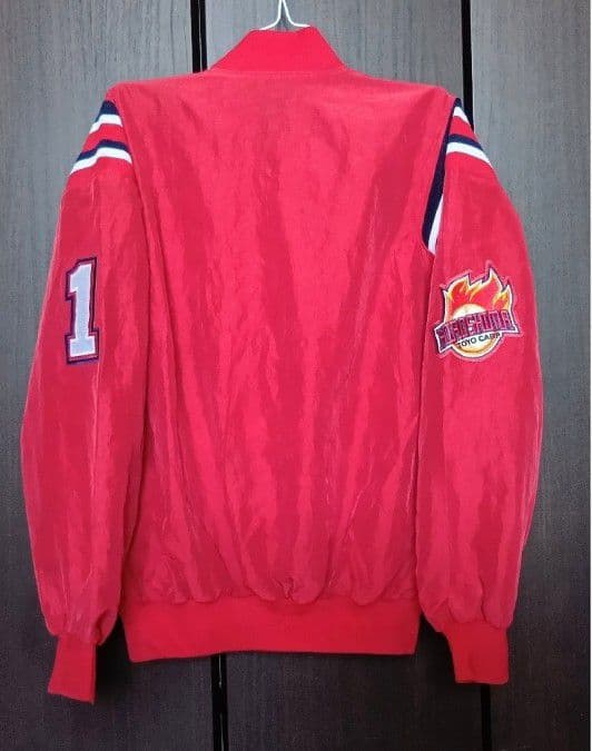 【プロモデル】広島 東洋　カープ　前田智徳　グランドコート　アシックス　M