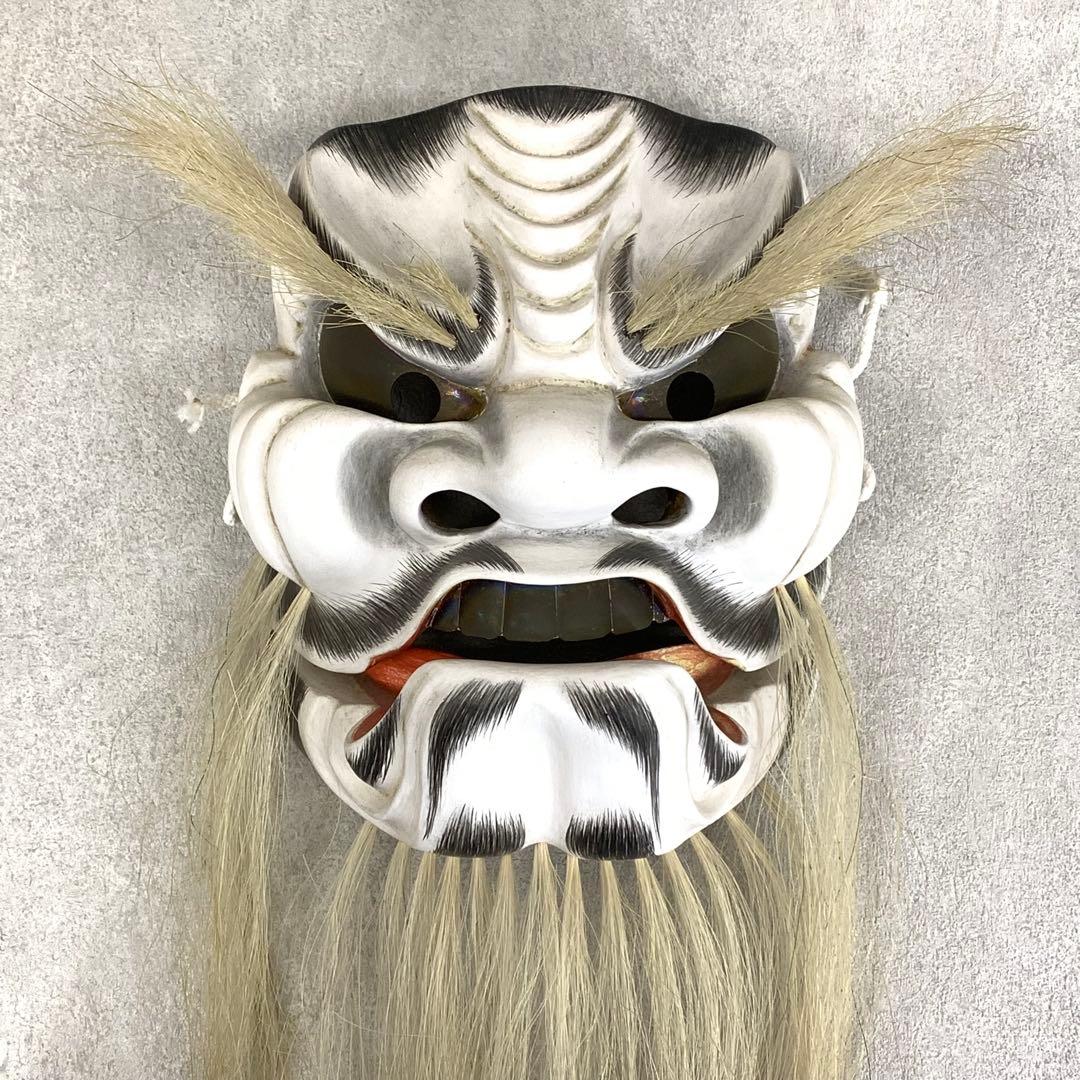 神楽面 杉谷茂 出雲神楽 島根県 神 伝統工芸 稲佐の浜 劇 面