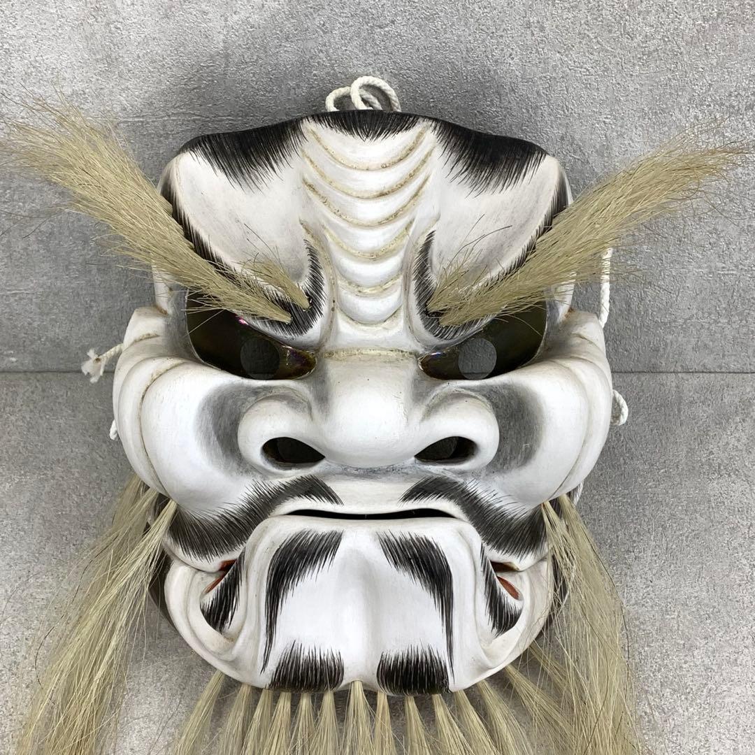 神楽面 杉谷茂 出雲神楽 島根県 神 伝統工芸 稲佐の浜 劇 面