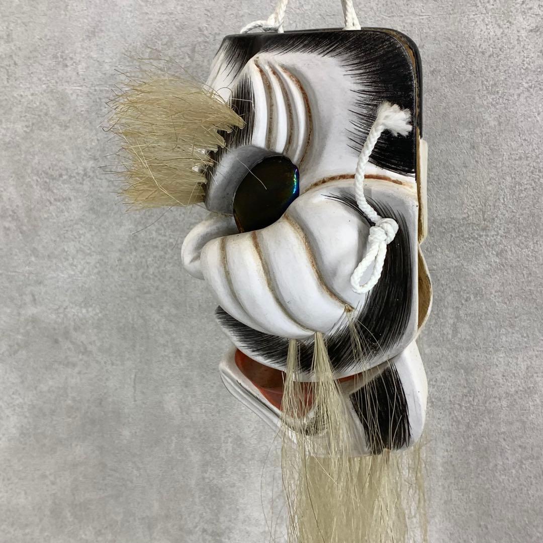 神楽面 杉谷茂 出雲神楽 島根県 神 伝統工芸 稲佐の浜 劇 面