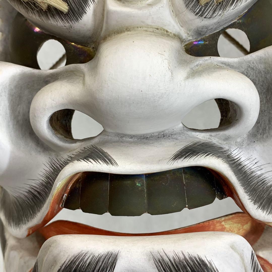 神楽面 杉谷茂 出雲神楽 島根県 神 伝統工芸 稲佐の浜 劇 面