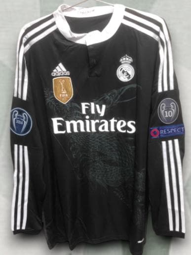 14/15 レアル・マドリード セカンドアウェイ 4番 セルヒオ・ラモス 長袖