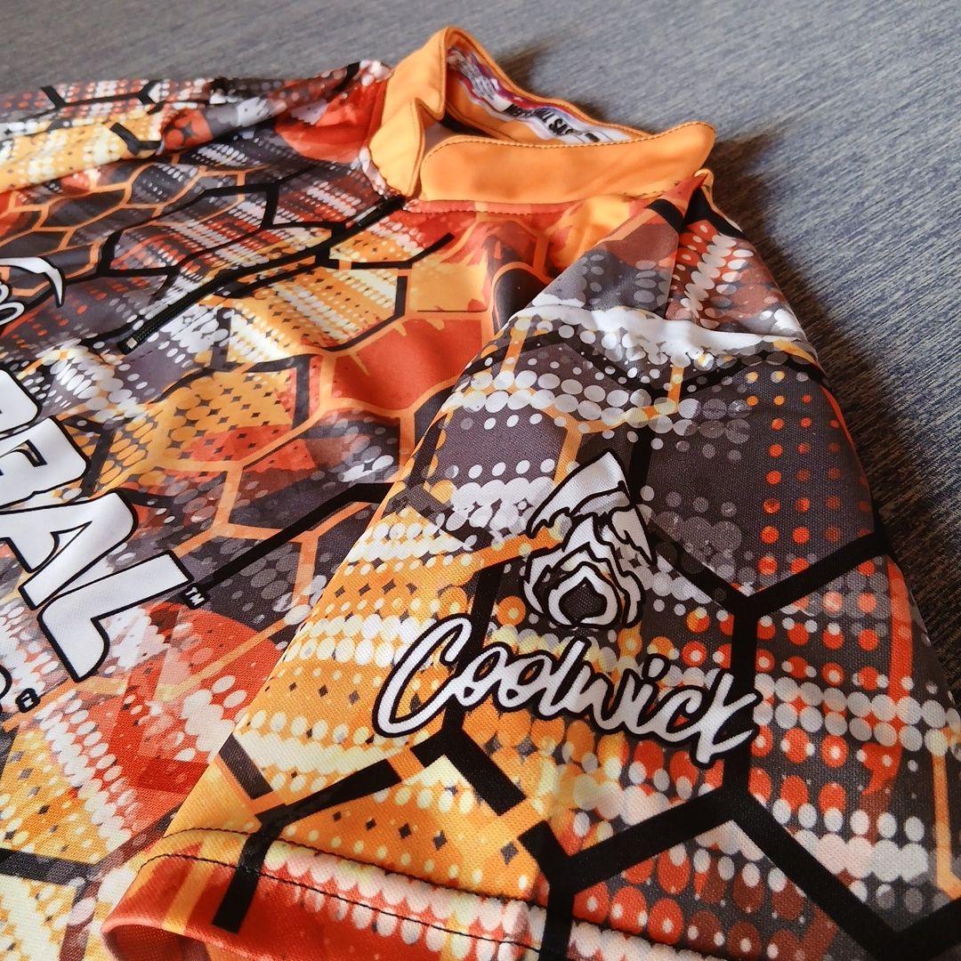 ✨新品✨GLOBAL900　Mサイズ　オレンジ　USA製　ボウリングウェア