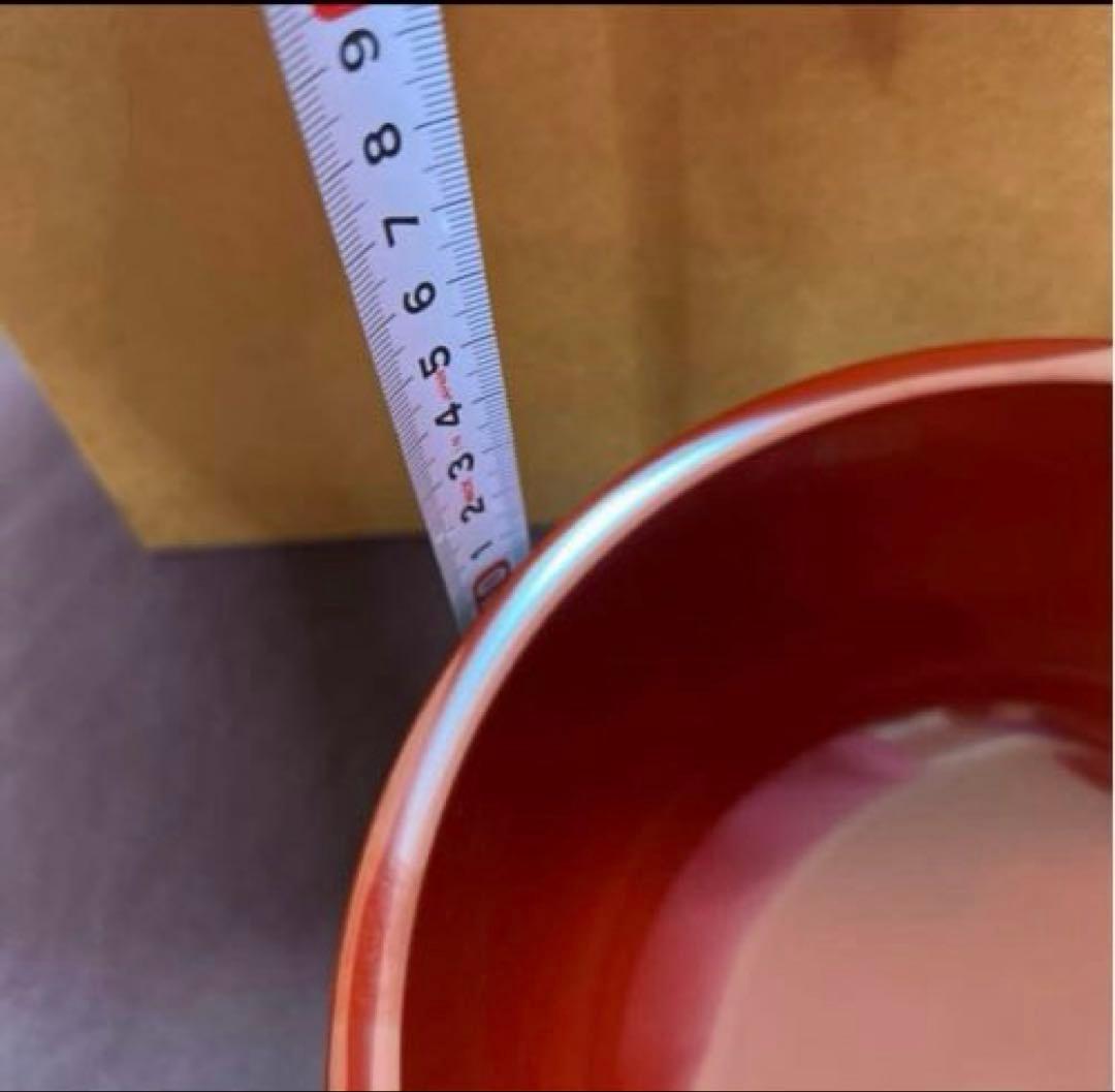 川連漆器　漆塗り　鉢　ボール　21㎝　漆器　漆椀