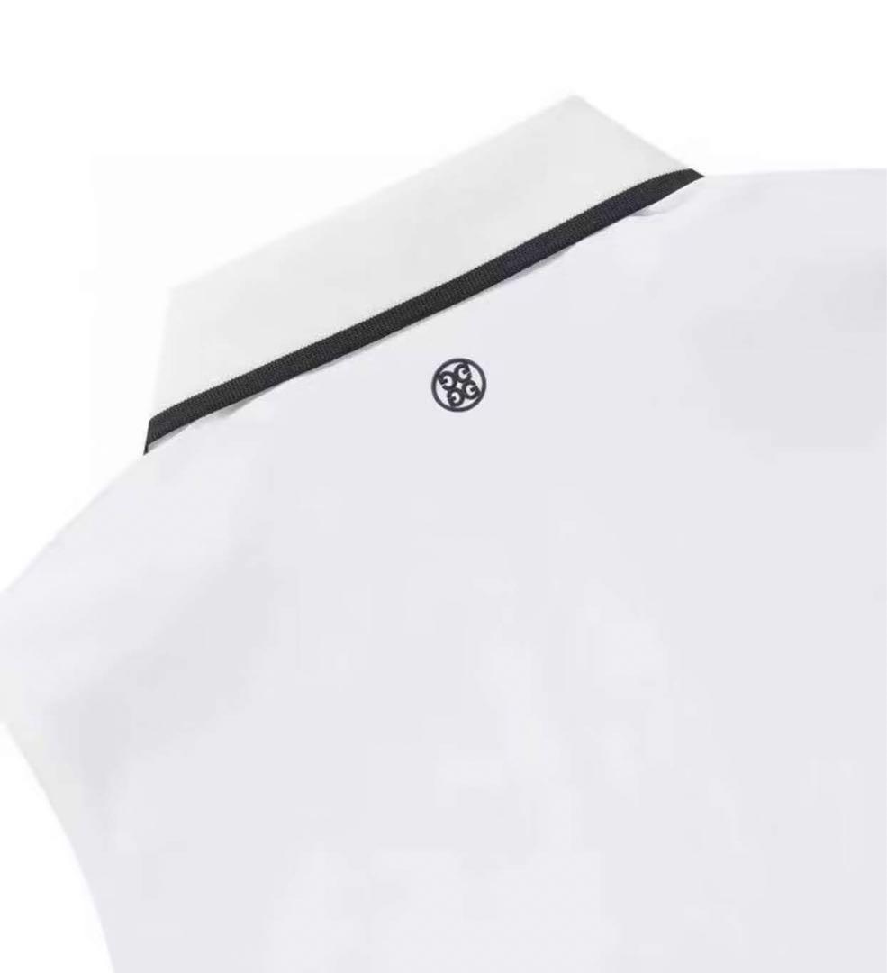 ジーフォア ゴルフレディース ノースリーブ ポロシャツ スカート 上下2点セット