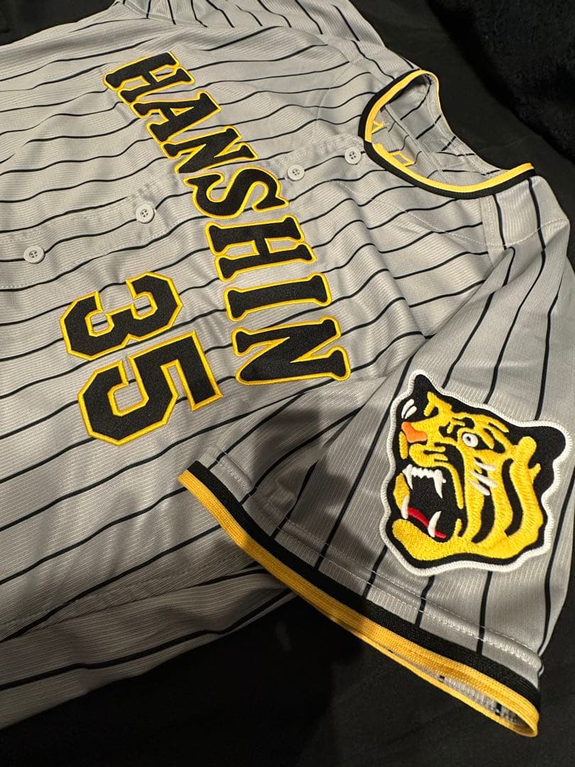 阪神タイガース 佐木浩人2022プロコレ•ビジターユニフォームLサイズNo.35