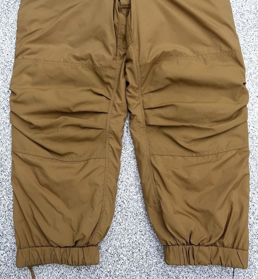 ⑨ 極美品 S-S 米軍実物 USMC レベル7 プリマロフト パンツ コヨーテ