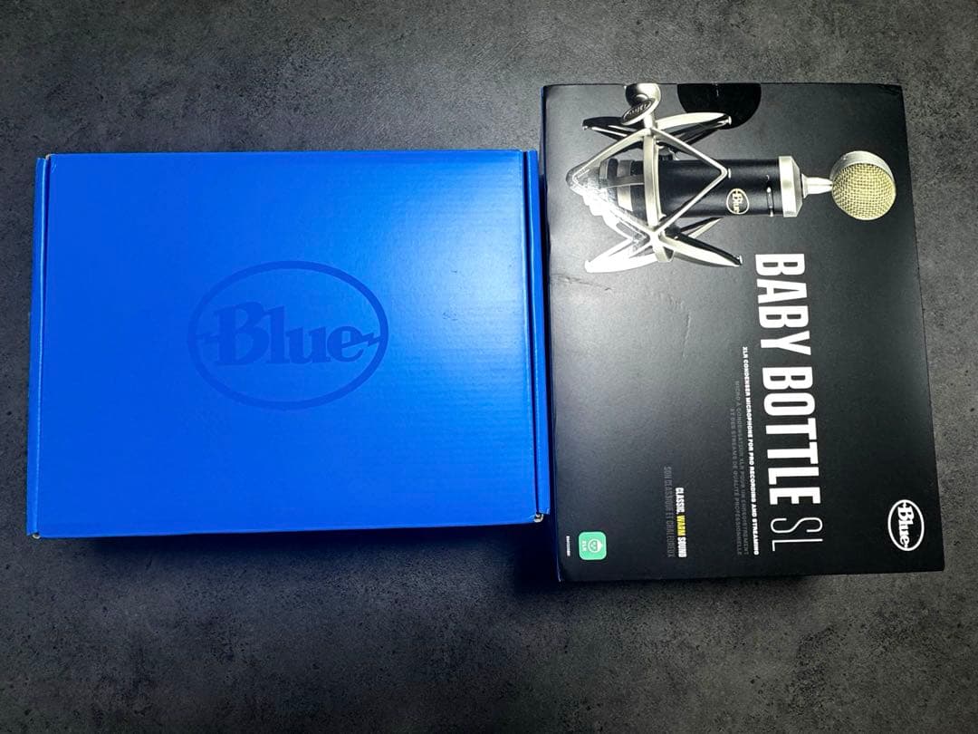 Blue baby bottle SL 【美品】