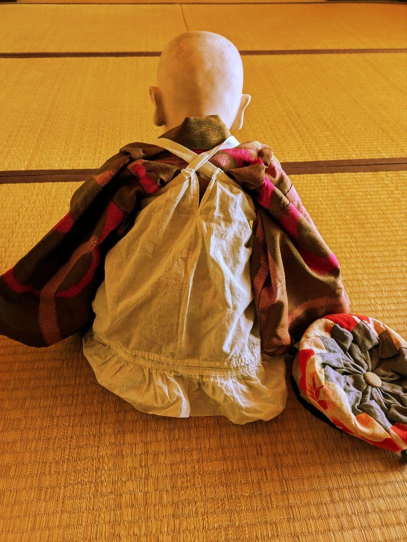 【お値下げ】　明治期　150年前　60センチ 市松人形　ビスクドール　抱き人形