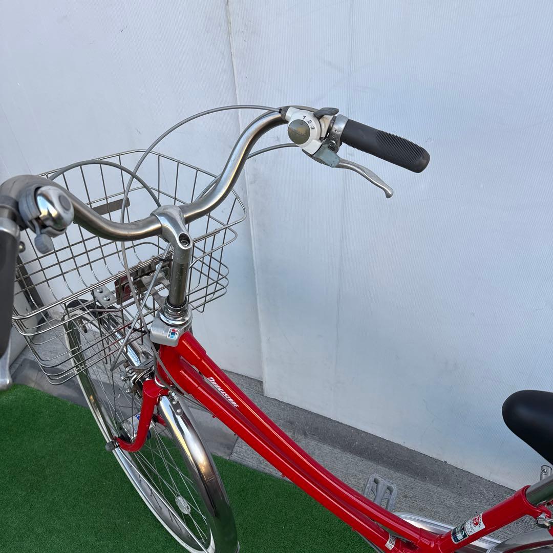 ブリヂストン自転車26インチ オートライト とても綺麗です【引き取り限定】