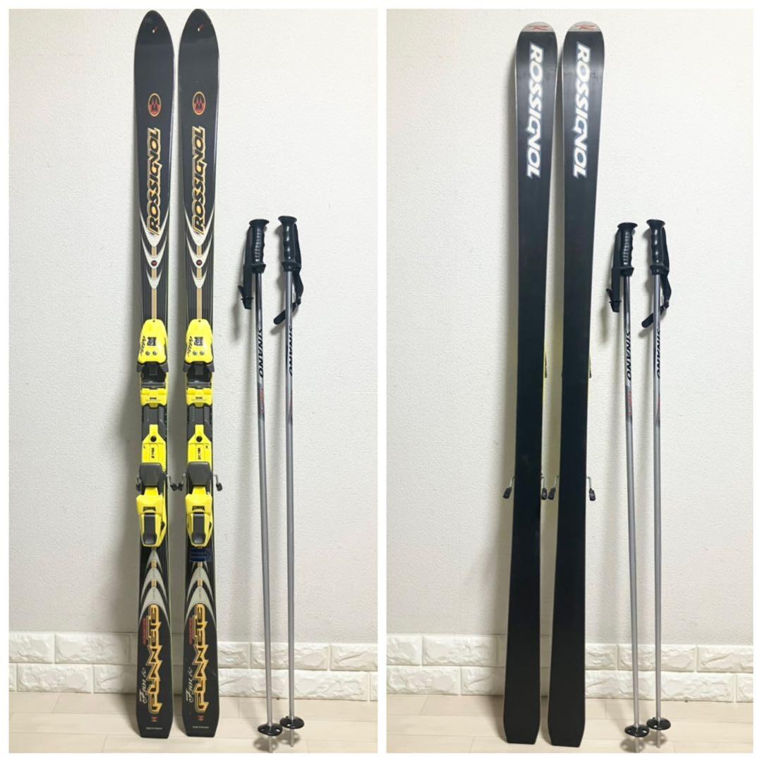 ストック付/ROSSIGNOL PLANETEロシニョールスキーセット170cm