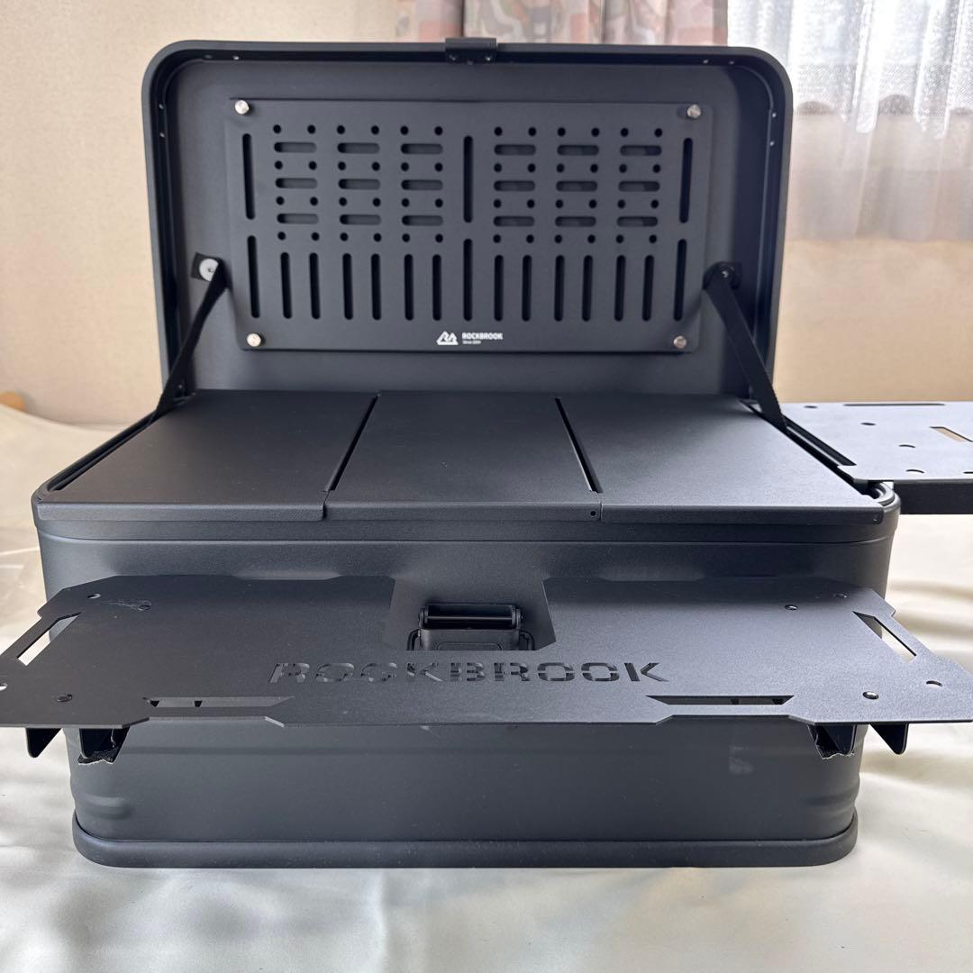 アルミコンテナ　ROCKBROOK 30L カスタム　フルセット　ブラック　新品