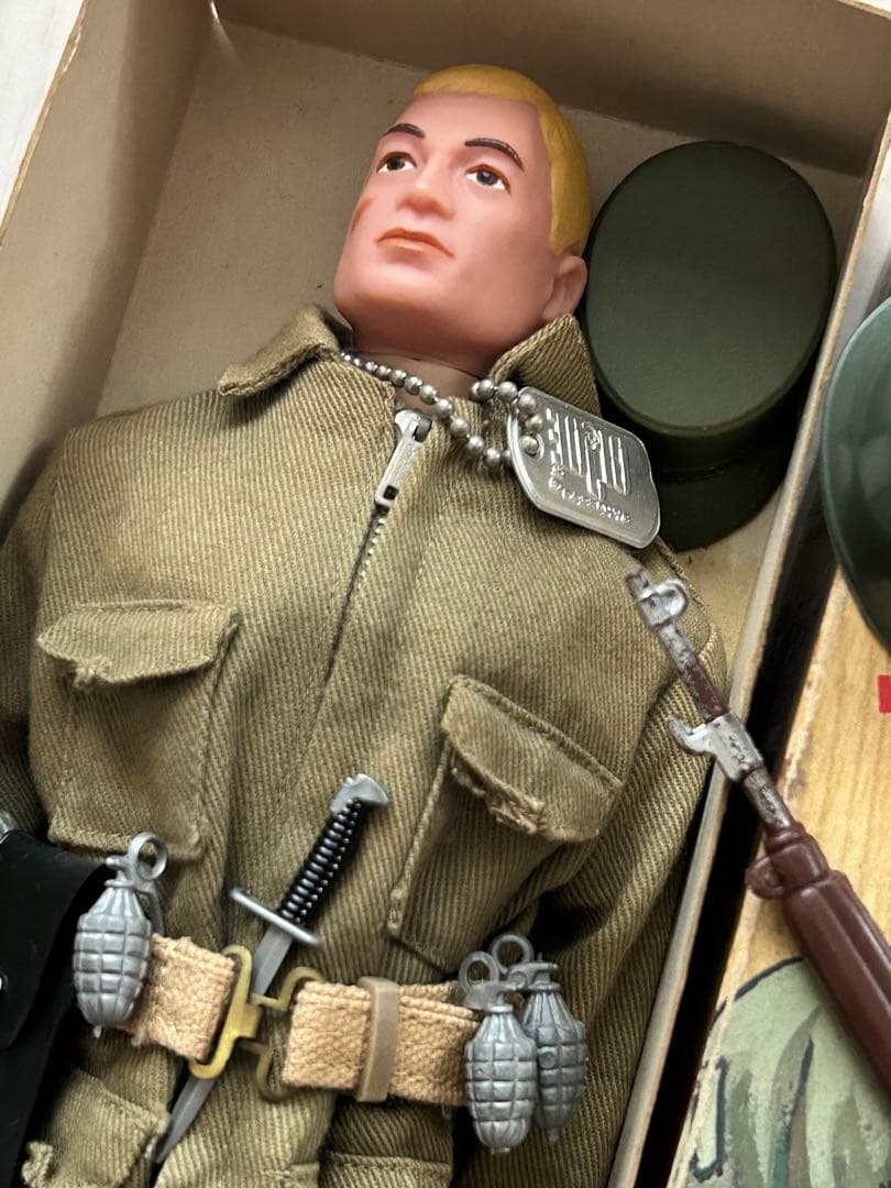 G.I. Joe アクションソルジャー　箱付Hasbro ビンテージGI ジョー