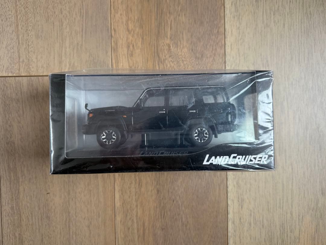 非売品　トヨタ ランドクルーザー70 1/30ミニカー ランクル70 黒