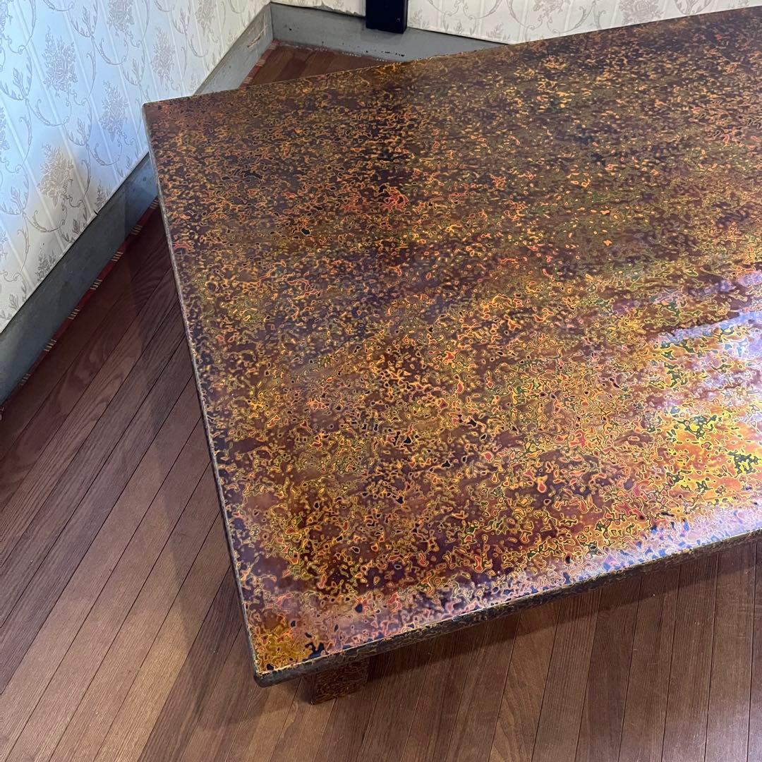 【アンティーク】津軽塗り 座卓 ちゃぶ台 センターテーブル 座敷机 工芸品