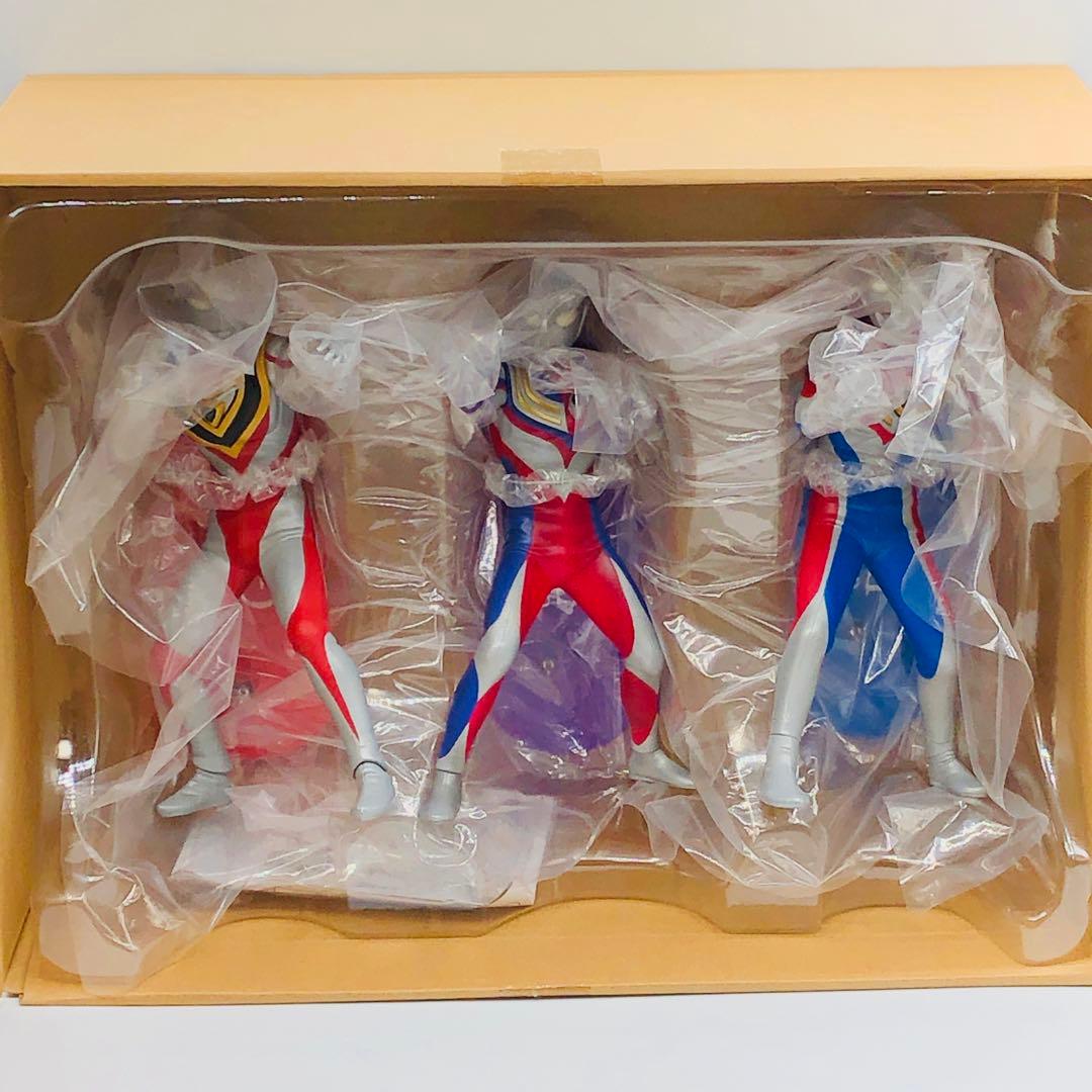 エクスプラス 大怪獣シリーズ TDG(ティガ·ダイナ·ガイア)セット