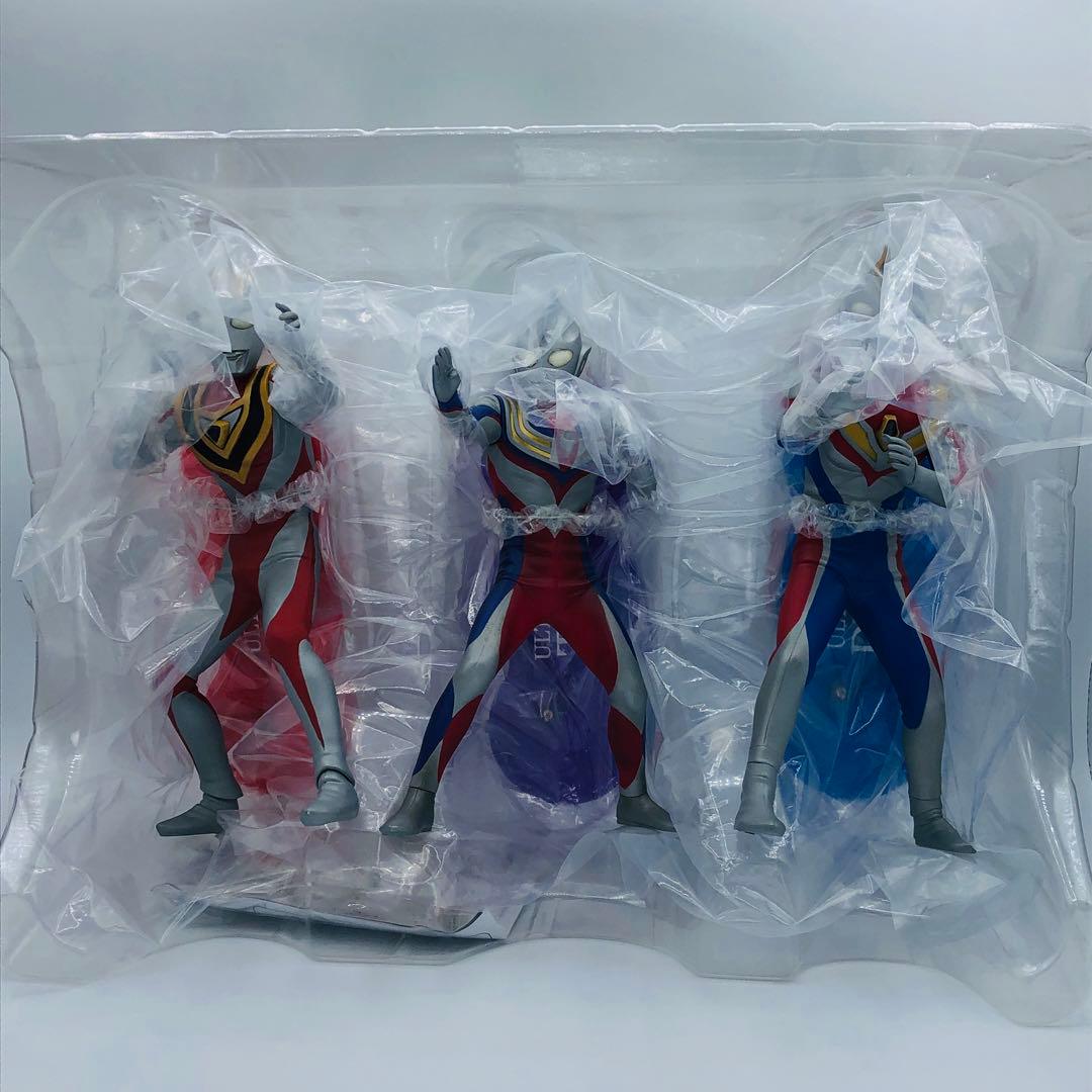 エクスプラス 大怪獣シリーズ TDG(ティガ·ダイナ·ガイア)セット