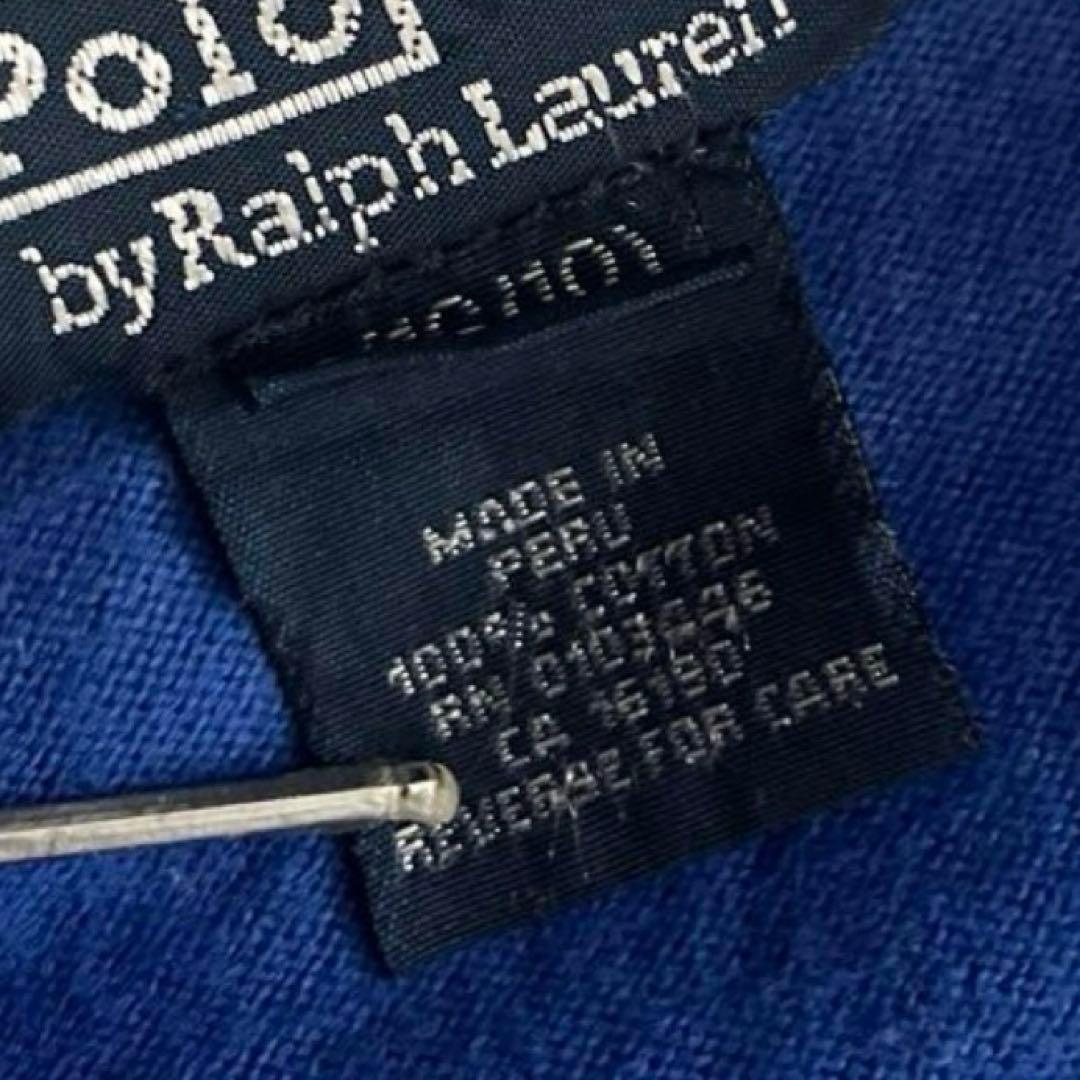 レアカラー◎90s00s ラルフローレン　ラガーシャツ　vintage カニエ