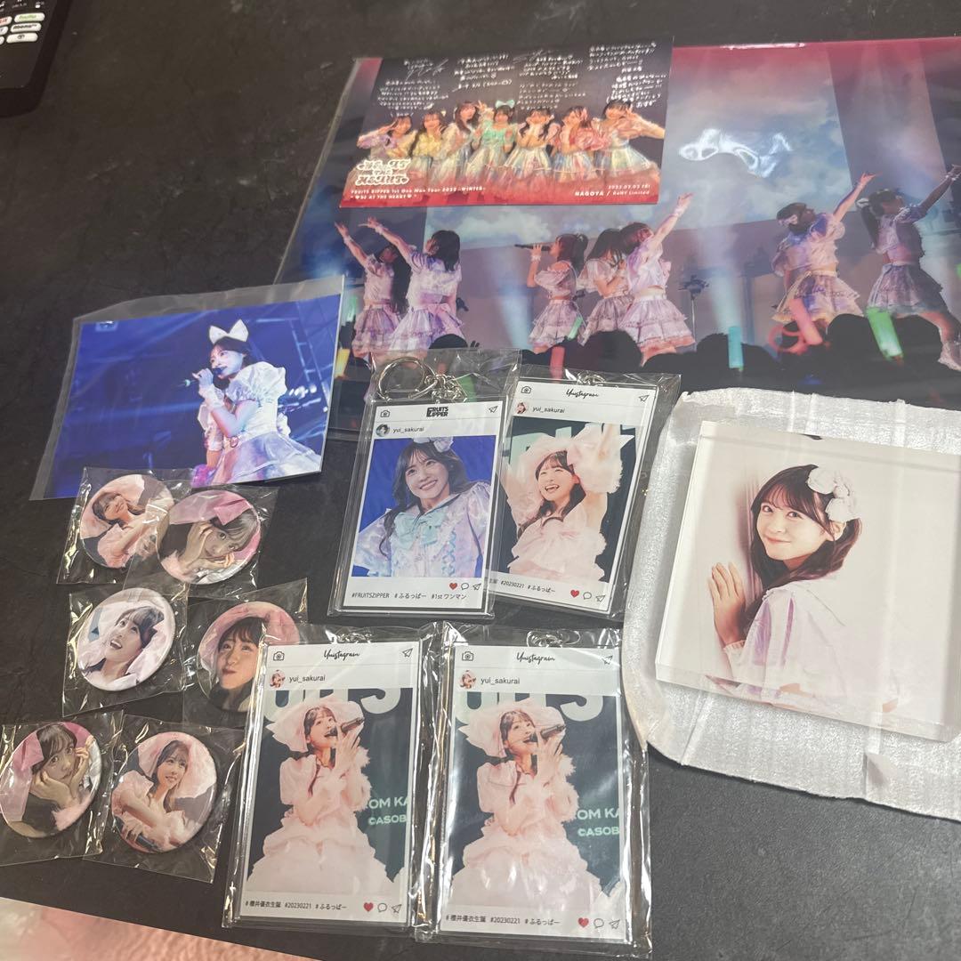 桜井優衣まとめ売り、FRUITSZIPPER