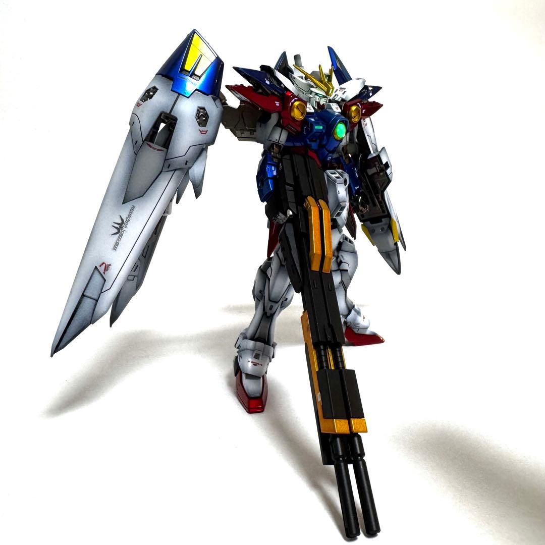 RG ウイングガンダムゼロ 塗装済み完成品 ガンプラ 3