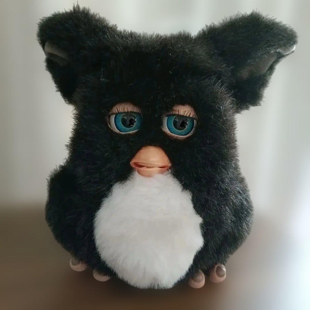 ファービー 2 ミルキーパンダ 英語　furby 黒　青目　2005