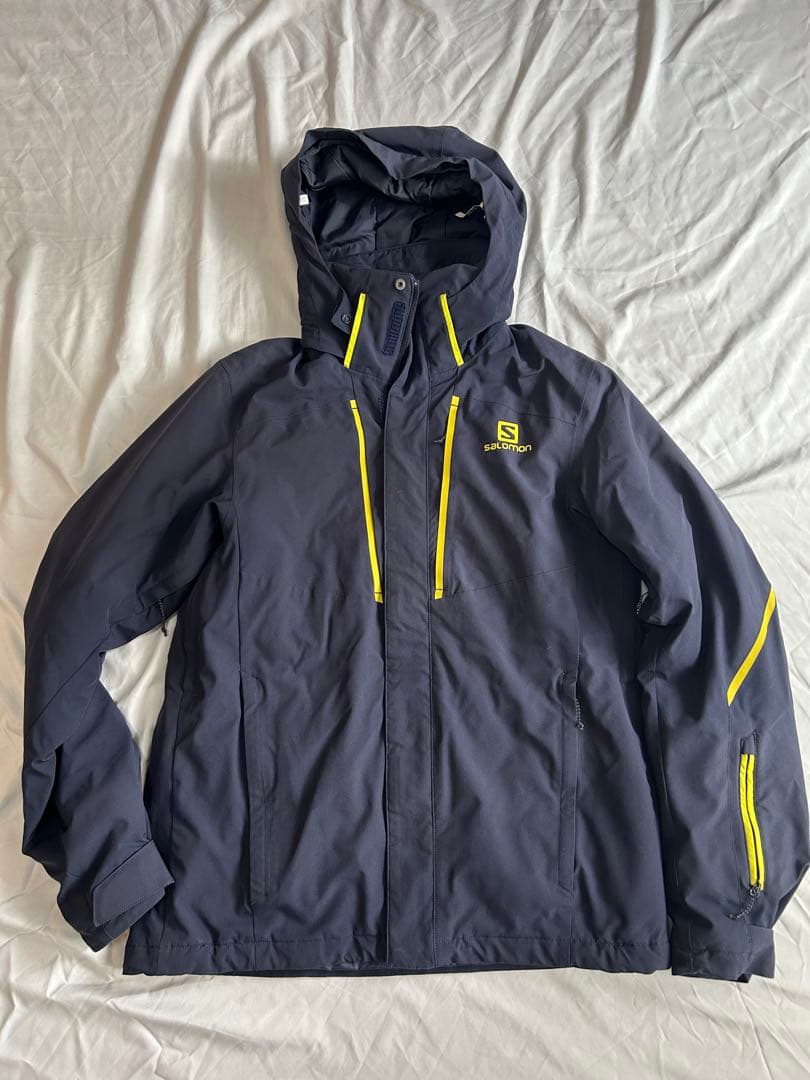 【ぴょんぴょん様】Salomon ネイビー　スキージャケット (JAPAN L）