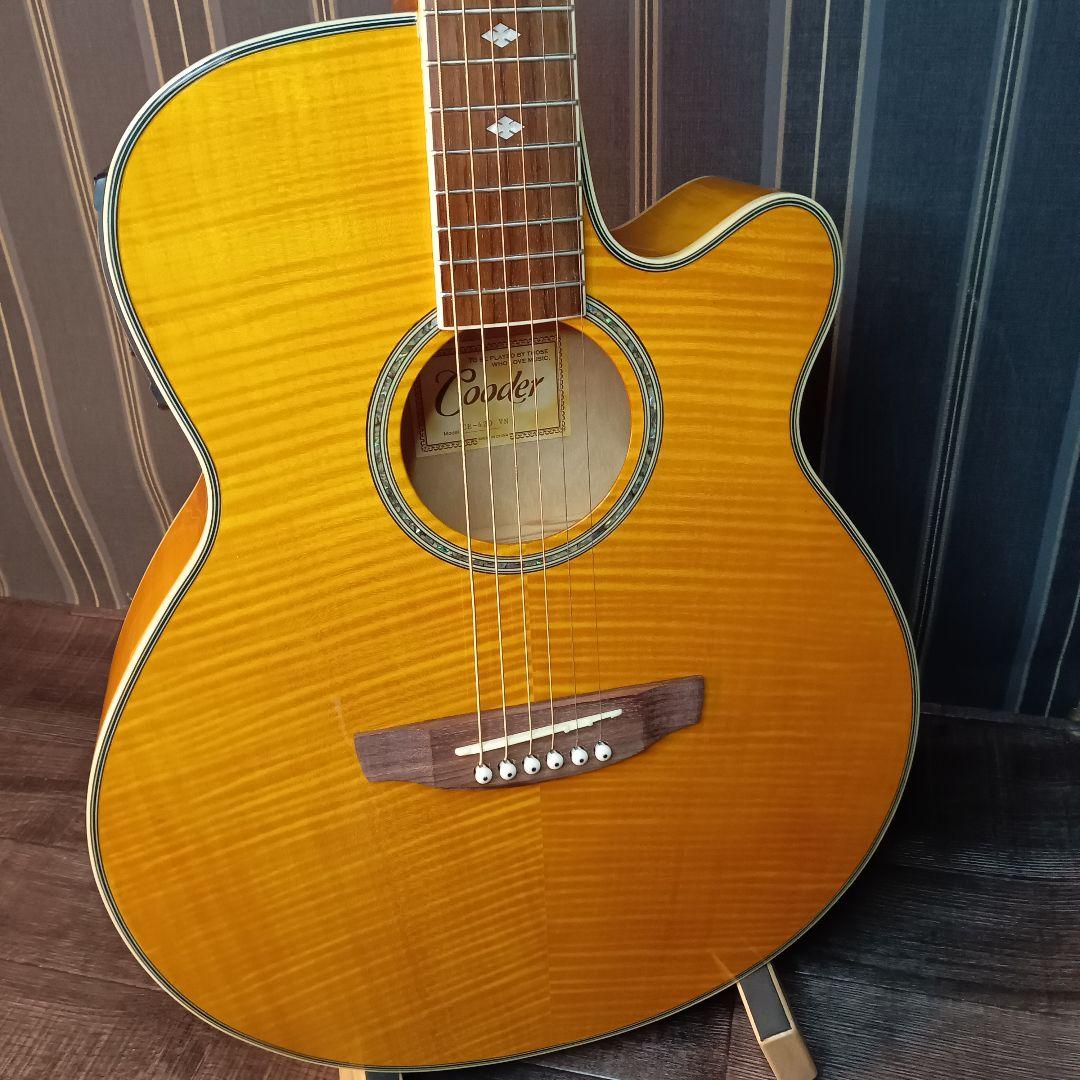 極美品 タカミネ cooder エレアコ CE-420 チューナー付 ギター