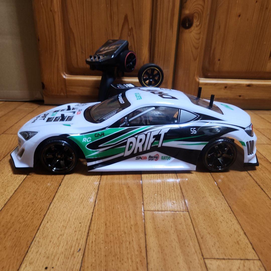 タミヤ ドリフト ラジコン フルセット　TT02　　白 86 ボディ　　tt02
