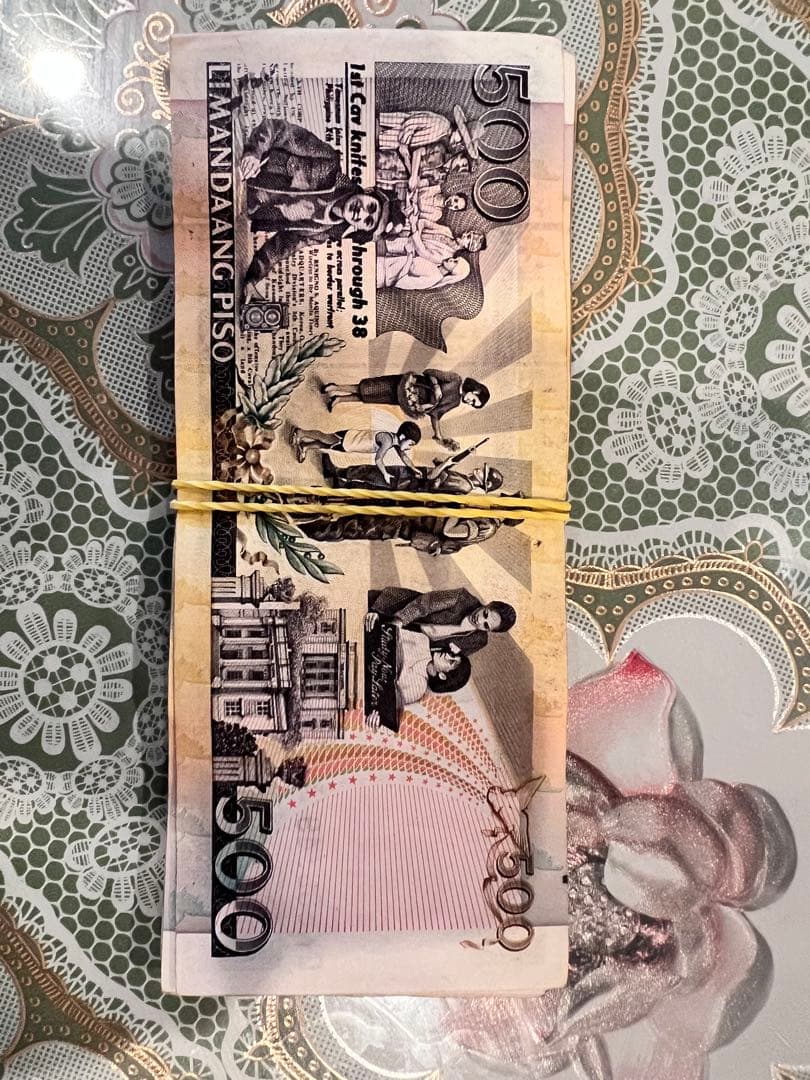 フィリピン 500ペソ紙幣 25枚セット