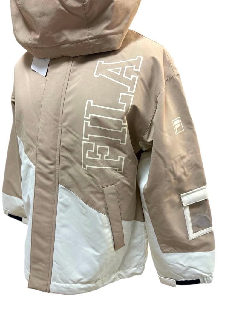 新品FILAスキースノボウェア150男の子女の子上下セパレートセット