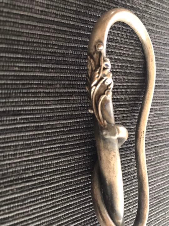 アール・ヌーヴォー　高級アンティーク傘用　持ち手　金属細工