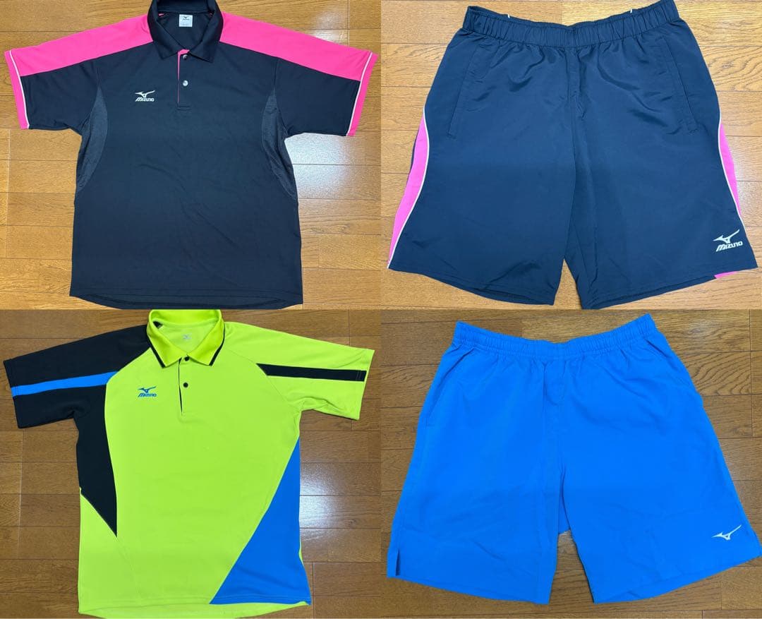 mizuno ゲームウェア 上下セット キャップ付 5点セット セットアップ