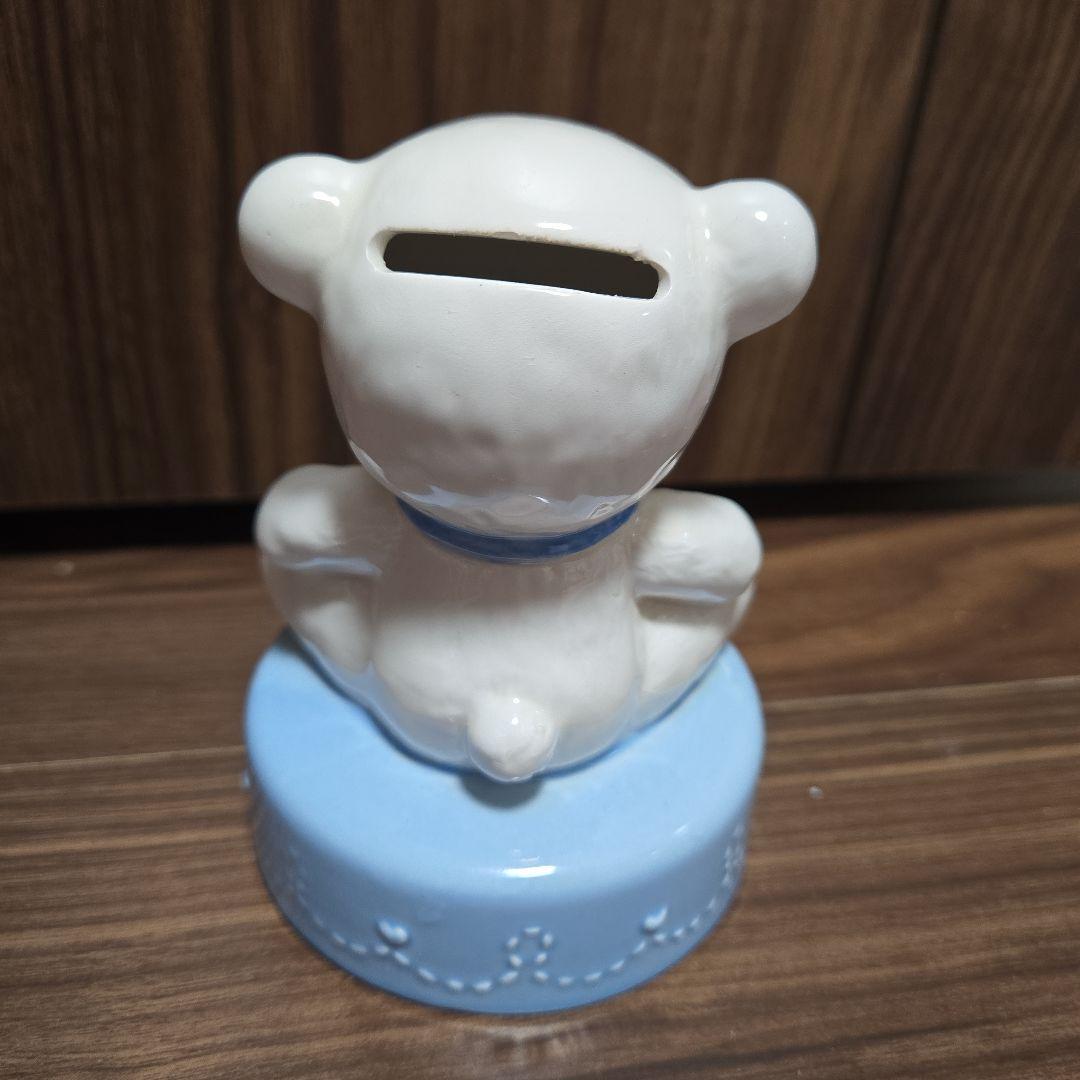 シュガークリームパフ　貯金箱 レトロ サンリオ