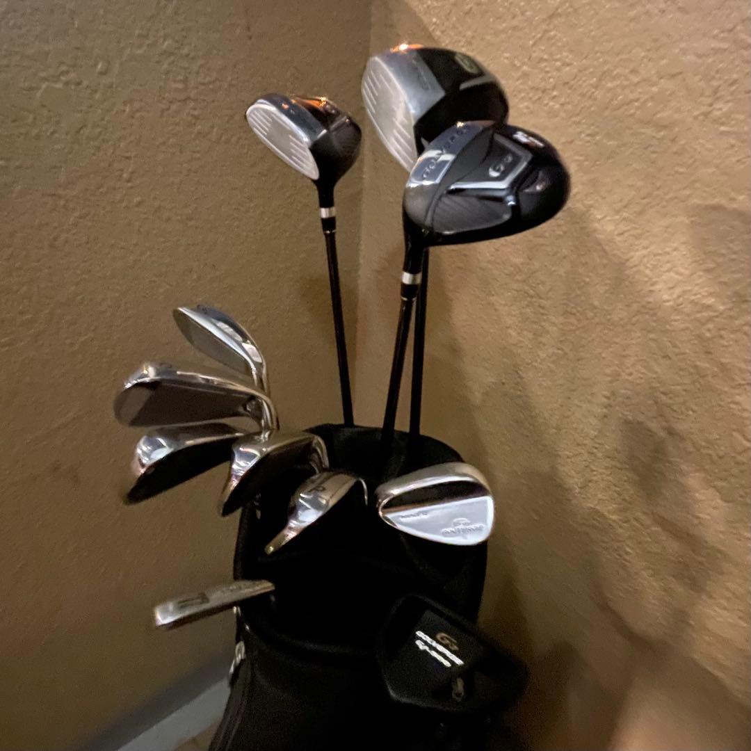 ◆レフティ◆ゴルフクラブセット 11本 ドライバー アイアン◆ジャンク◆S◆