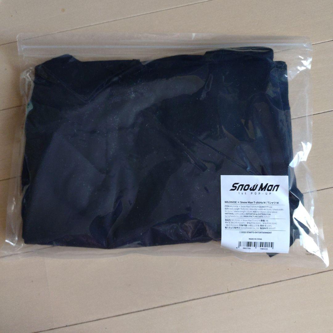 韓国 スノーマン1st POP-UP WILDSIDEコラボTシャツ Ｍサイズ