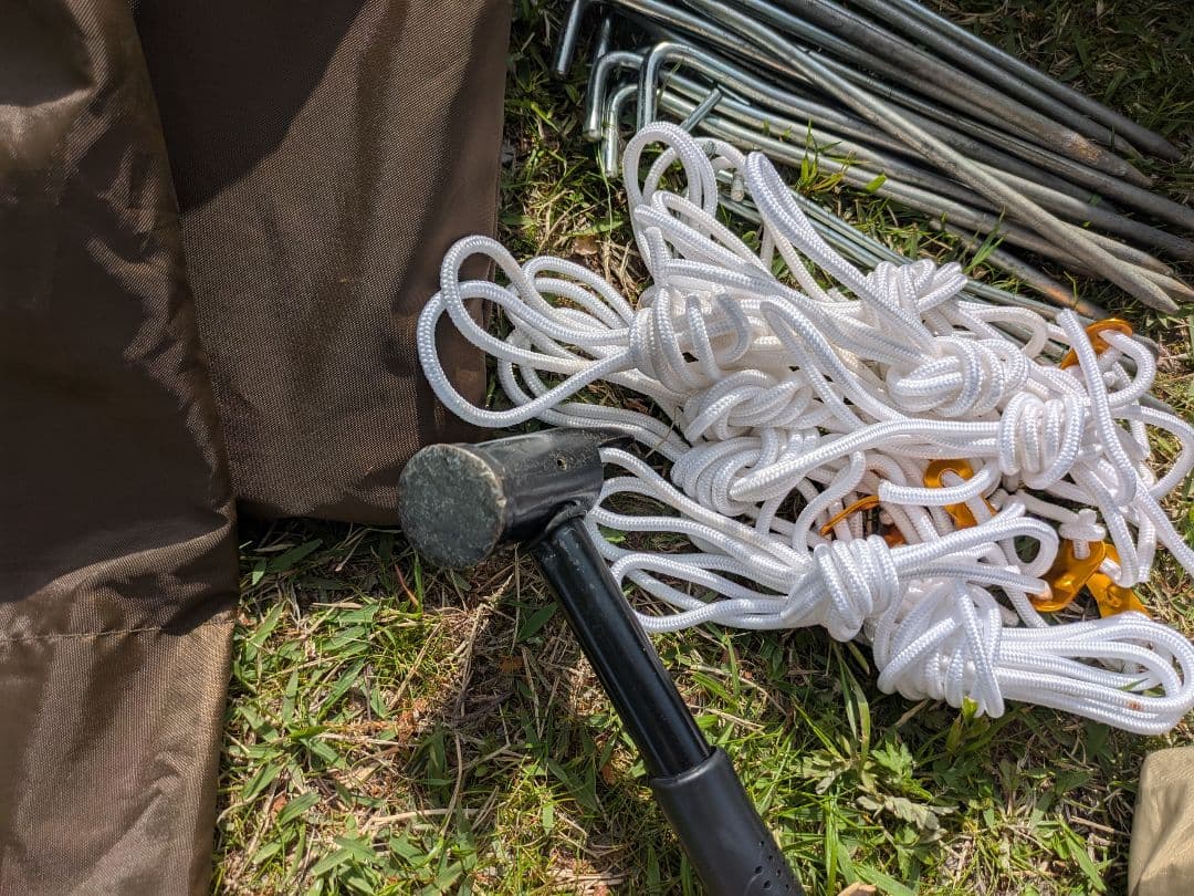 ogawa グロッケ8tc、タープを含むセット販売