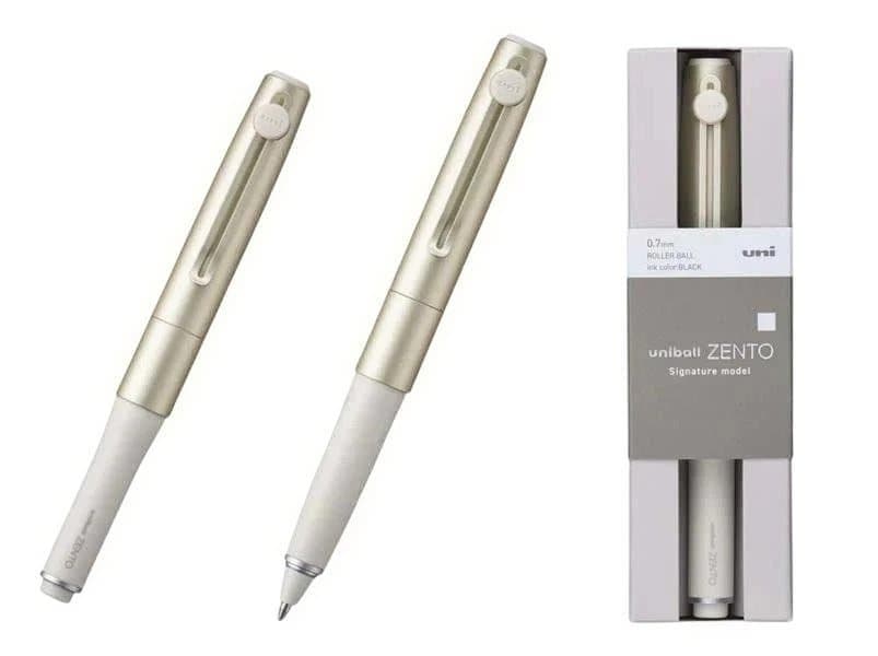 1/14まで 5本 ゴールド ユニボール ゼント zento シグニチャーモデル