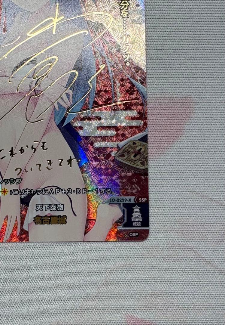 Lycee リセ 御城プロジェクト 名古屋城 SSP サイン