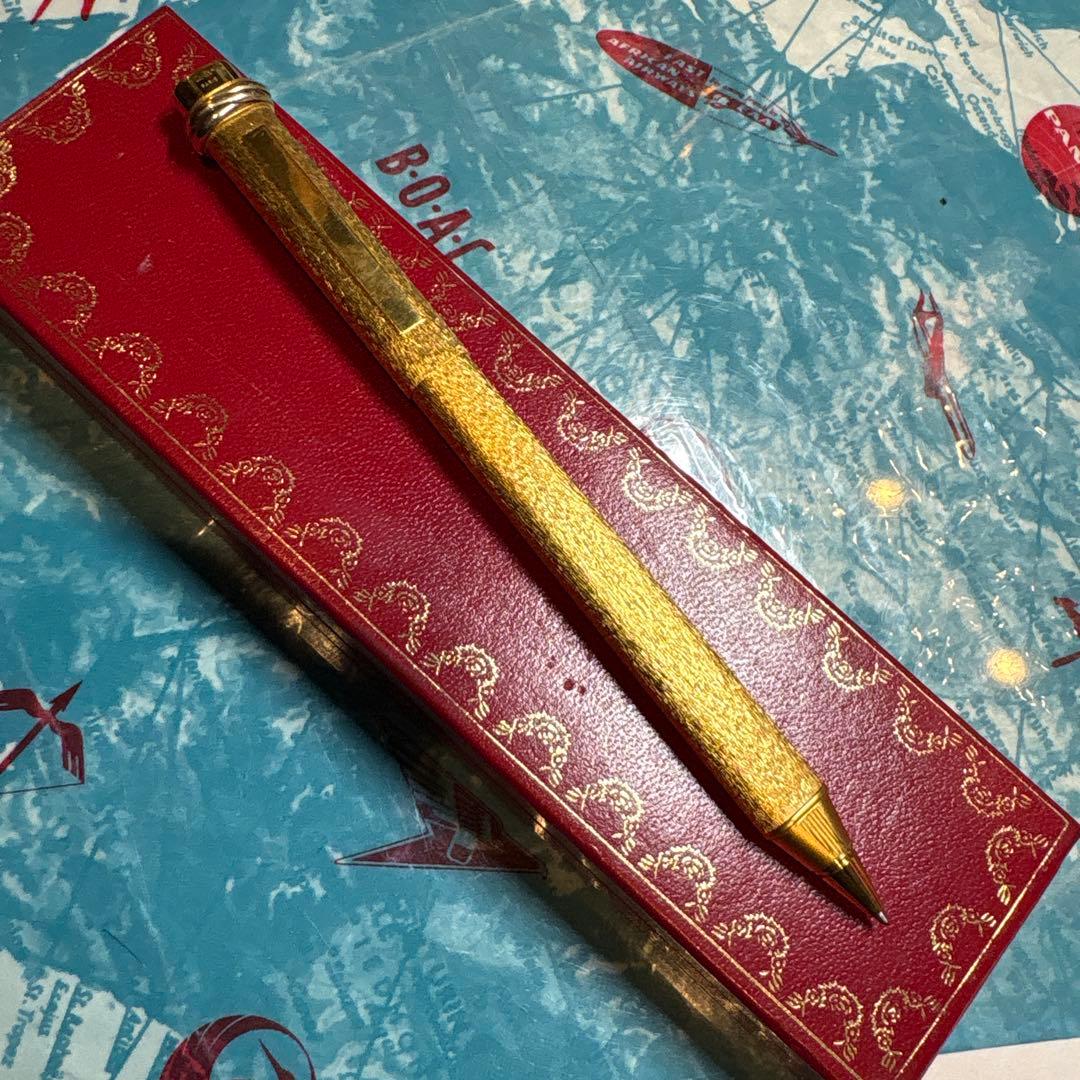 カルティエ　トリニティボールペン　ケース付　状態良好