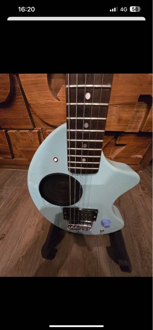 【中古】FERNANDES ZO-3 エレキギター 水色