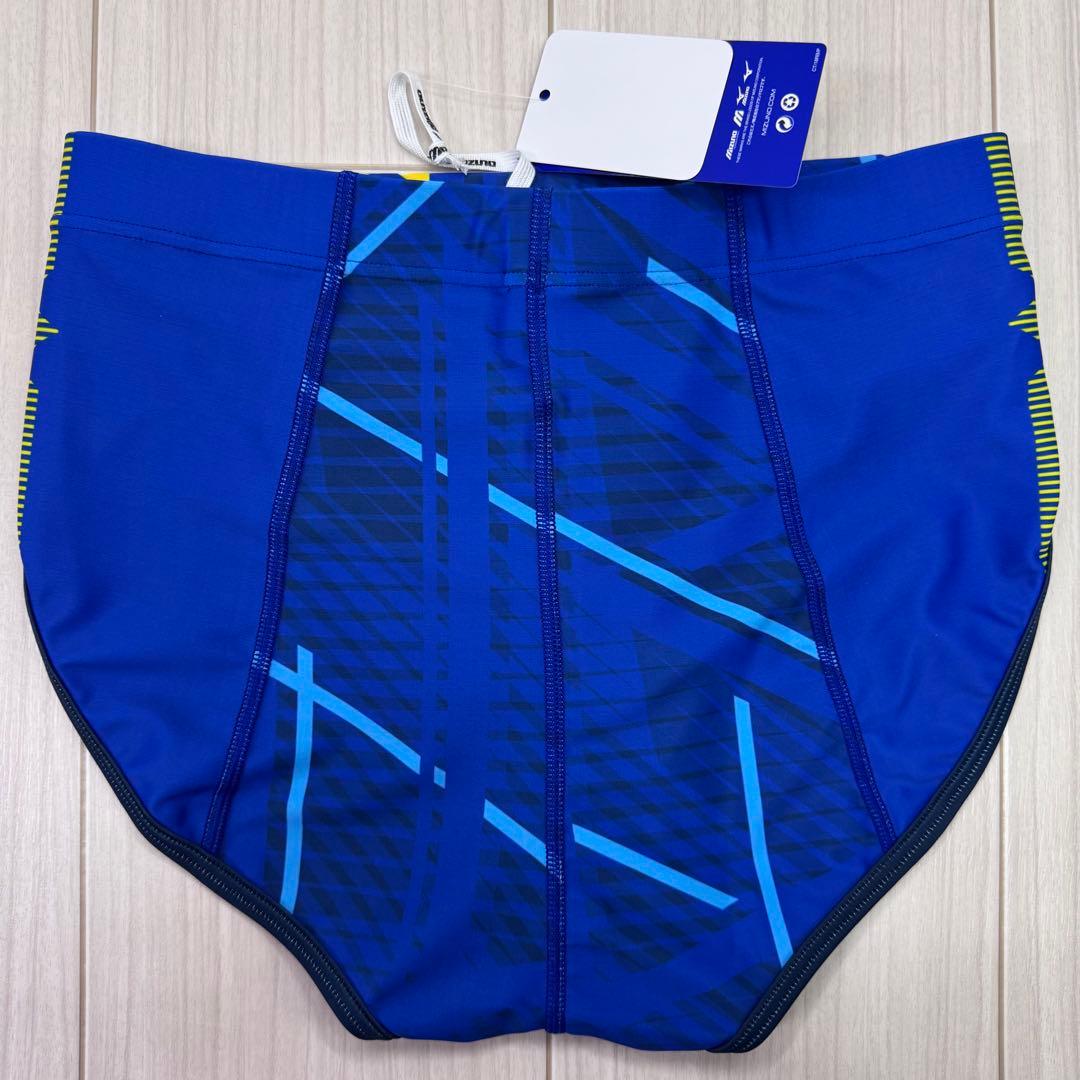 ミズノ　女子陸上レーシングショーツ　2XLサイズ　ブルー×イエロー　新品