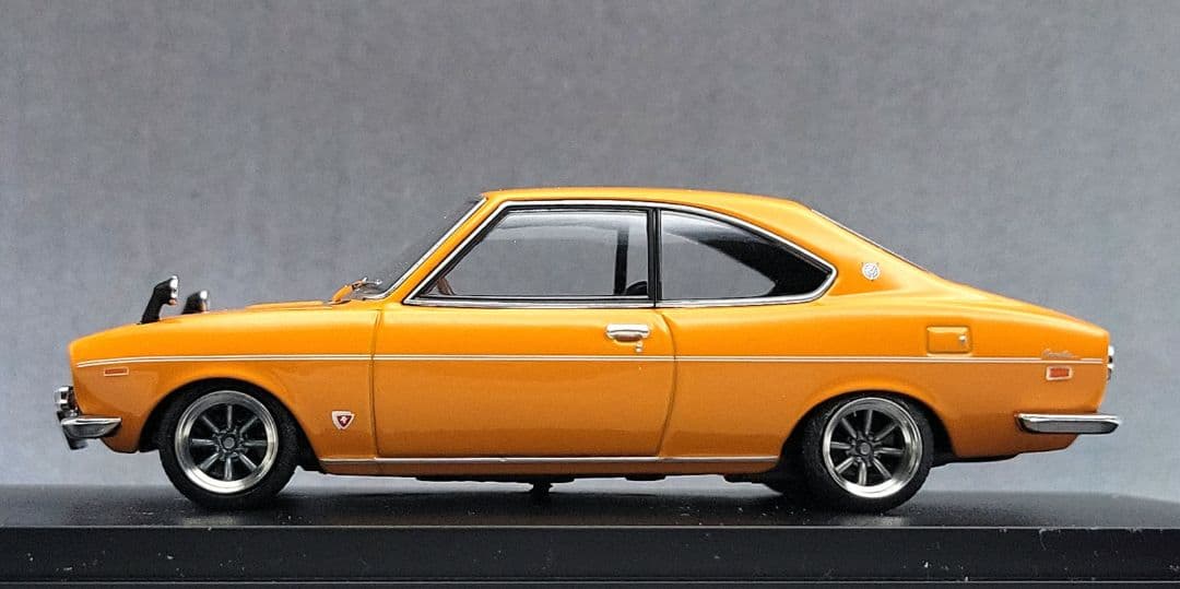 1/43　マツダ　カペラ改　ロータリークーペ　ワタナベ　ホイール　アルミ製深リム