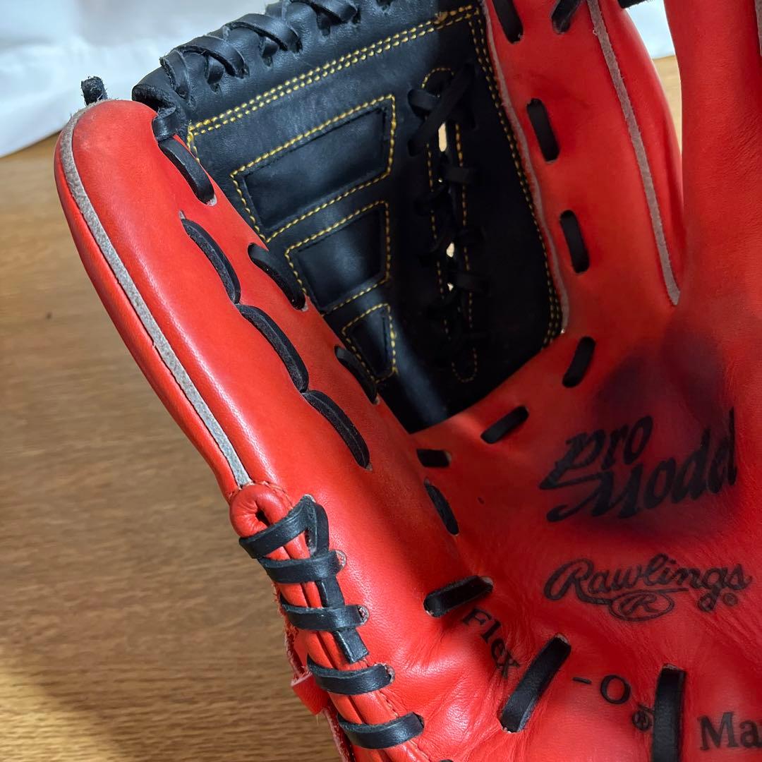 ローリングス プロモデル 一般軟式 グローブ グラブ 投手用 内野用 極美品
