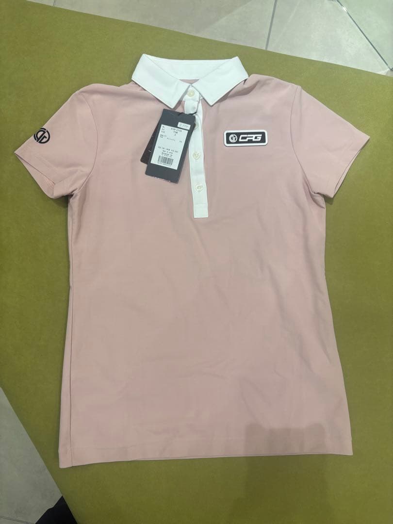 CPG レディースポロシャツ ピンク サイズ2