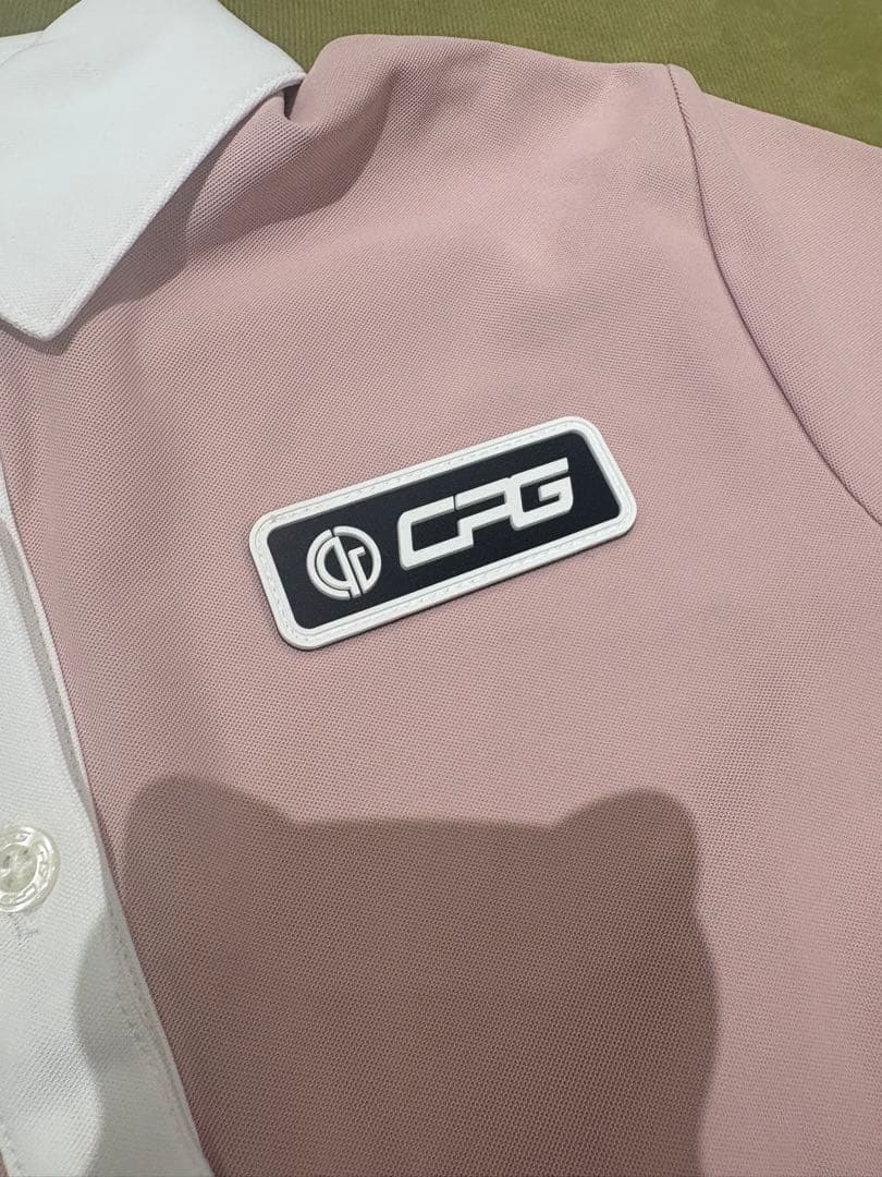 CPG レディースポロシャツ ピンク サイズ2