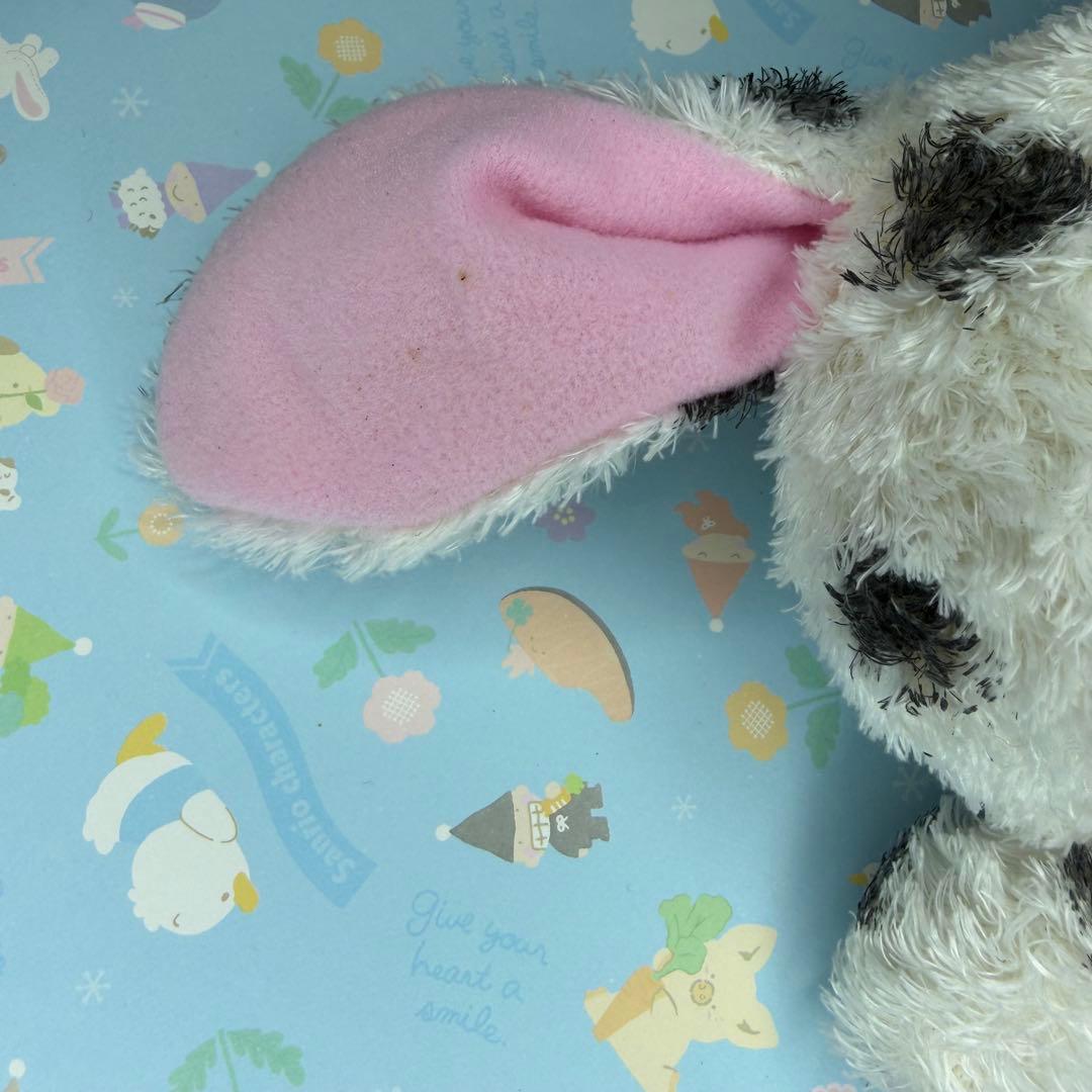 激レア　シュガーバニーズぬいぐるみ ぶちうさ　アイスクリーム刺繍