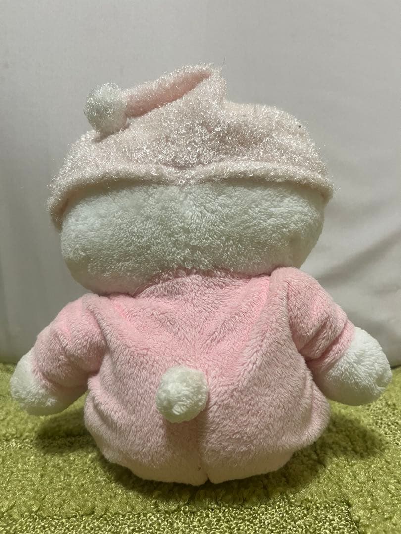 希少 レア 2002 ハローキティ おやすみドール くま　約30cm